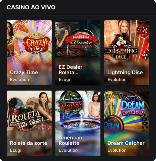 Jogo ao vivo